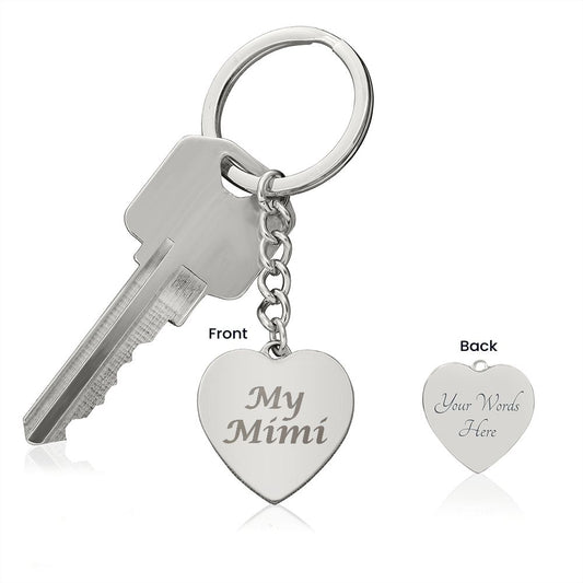 Engraved My Mimi Keychain