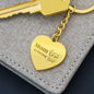 Engraved Mom Love Is Strong Love Keychain 🔑 ❤️