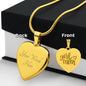 Engraved Girl Mom Necklace