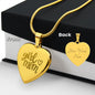 Engraved Girl Mom Necklace