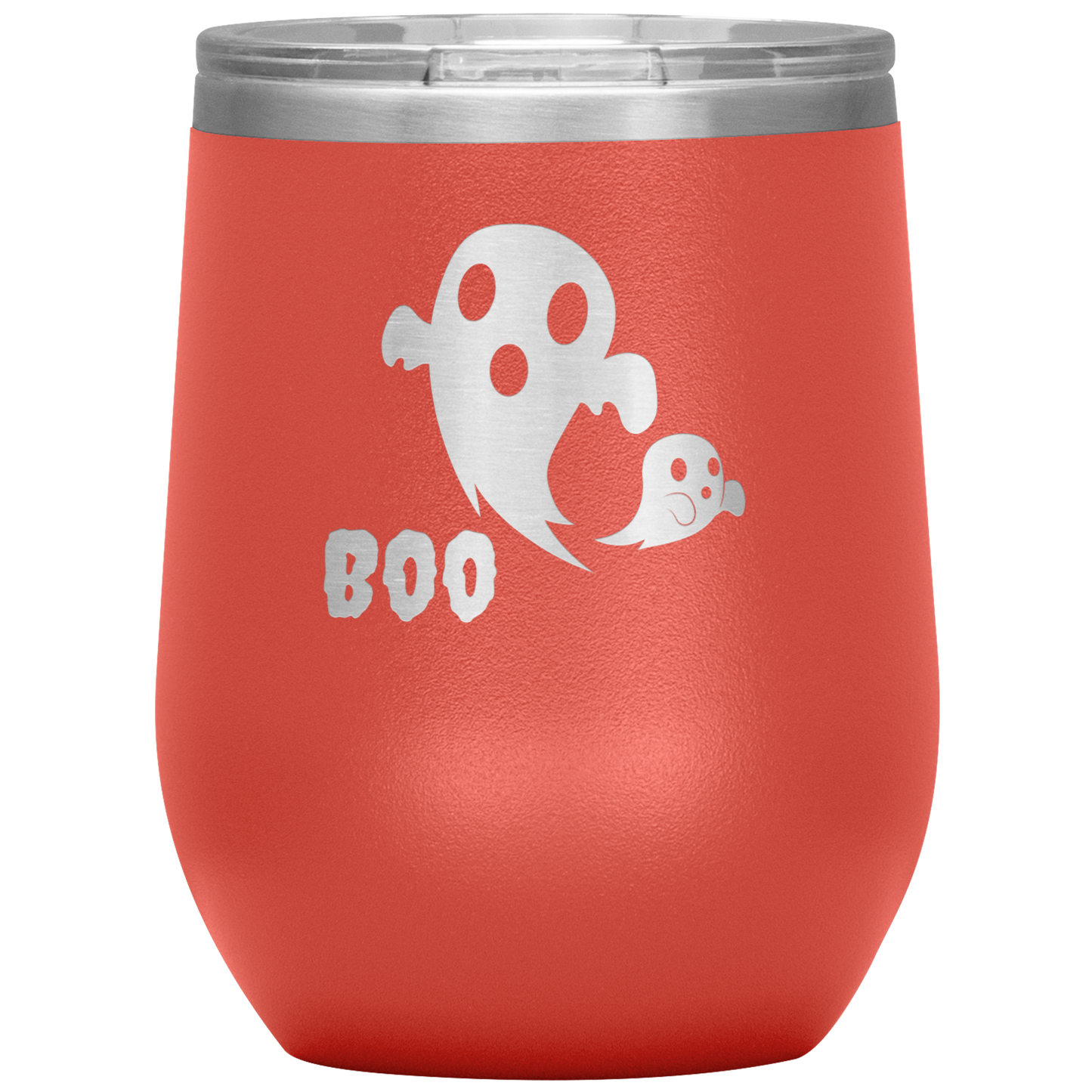 Boo Ghost Wine Tumbler👻