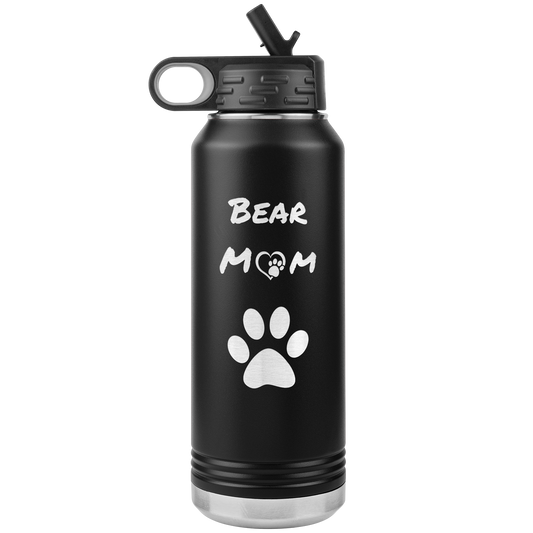 Bear Mom Water Bottle Tumbler